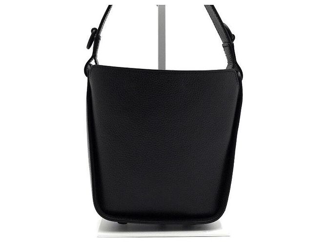 Balenciaga Borsa a tracolla Tool Extra Small in pelle nera - vista 4