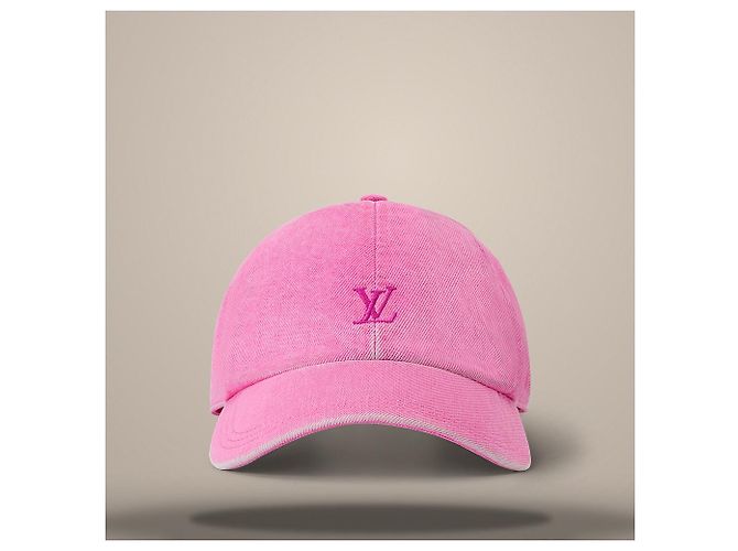 Louis Vuitton Gorra lavada Pink Rosa - vista 2