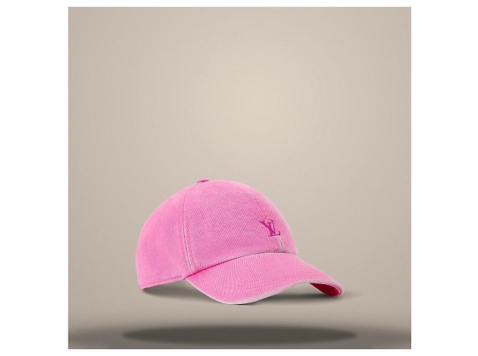 Louis Vuitton Gorra lavada Pink Rosa - vista 3