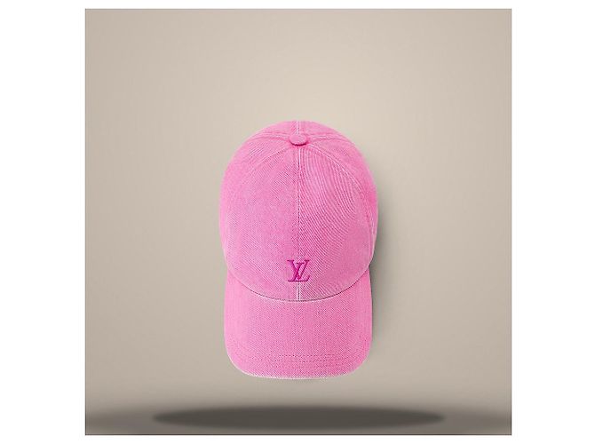 Louis Vuitton Gorra lavada Pink Rosa - vista 4