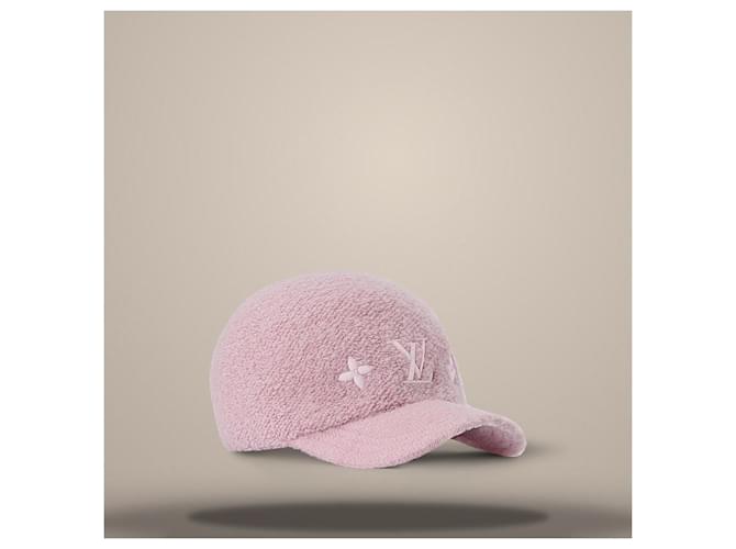 Louis Vuitton Cappello Woolgram Pink Rosa - vista 3