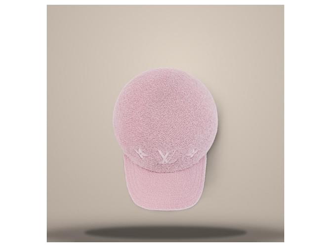 Louis Vuitton Cappello Woolgram Pink Rosa - vista 4