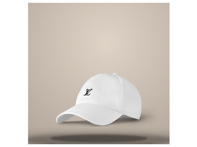 Louis Vuitton Cappello League LV White Bianco - vista 3