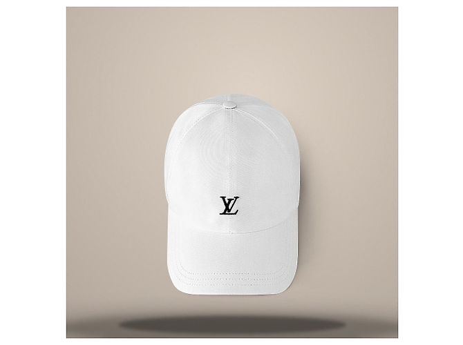 Louis Vuitton Cappello League LV White Bianco - vista 4