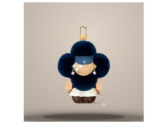 Louis Vuitton Charm da Golf Vivienne Fashionista Blu - vista 2