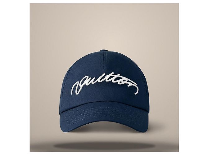 Louis Vuitton Cappello Signature Navy Blu - vista 2