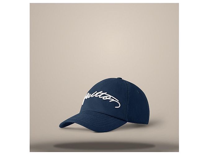 Louis Vuitton Cappello Signature Navy Blu - vista 3