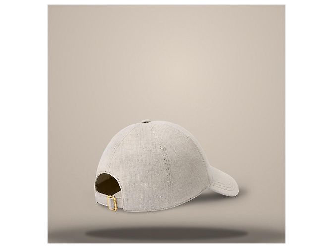 Louis Vuitton Gorra League Beige Castaño - vista 5