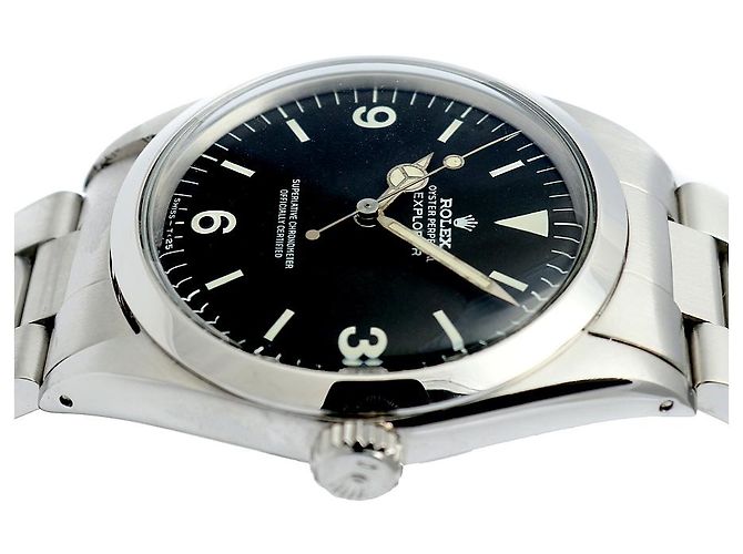 Rolex Vintage Explorer Original Matte Dial Hands New Bracelet Black - view 12