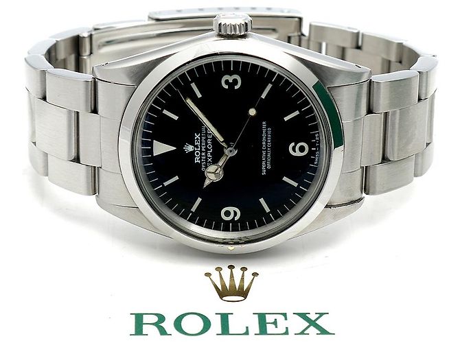 Rolex Vintage Explorer Original Matte Dial Hands New Bracelet Black - view 22