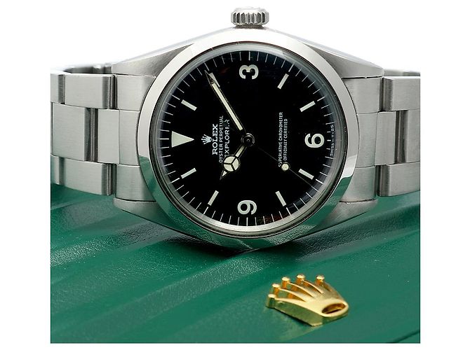 Rolex Vintage Explorer Original Matte Dial Hands New Bracelet Black - view 23