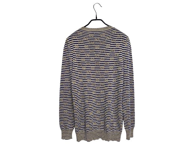 Gucci Jersey de rayas GG Jacquard Lurex para mujer XKBOP Multicolor - vista 2