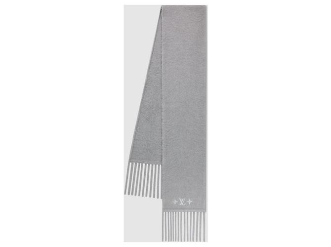 Louis Vuitton Fluffy Schal Silber - vista 2