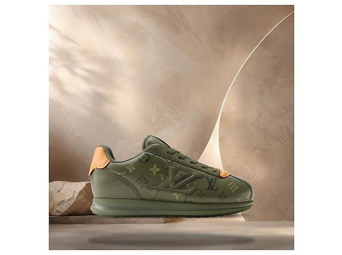 Louis Vuitton Mule Isola Nude Pink Marrone - vista 3