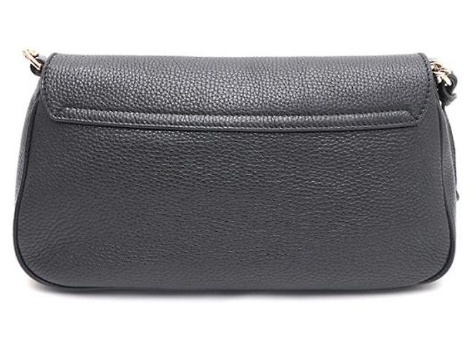 Gucci Bolsa de Ombro e Bolsa Transversal Soho com Corrente Dourada Entrelaçada Preto - vista 12