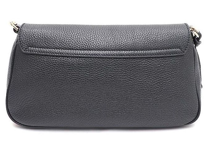 Gucci Bolsa de Ombro e Bolsa Transversal Soho com Corrente Dourada Entrelaçada Preto - vista 3