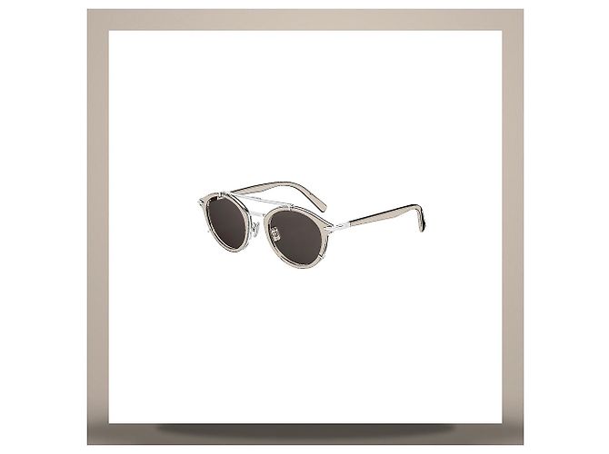 Dior Gafas de sol Panto negras de bioacetato - vista 2