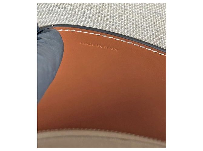 Céline Borsa a secchiello Triomphe Beige - vista 5