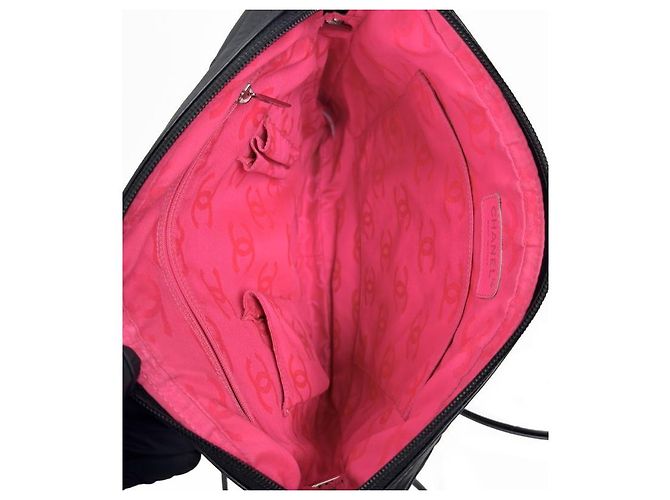 Chanel Borsa a tracolla Cambon in pelle nera Nero - vista 10