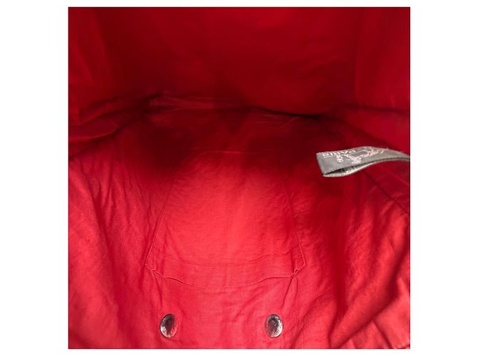 Hermès Amadava Canvas Tote Bag Rot - Ansicht 18
