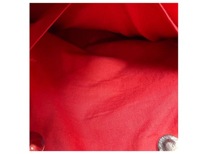 Hermès Amadava Canvas Tote Bag Rot - Ansicht 19