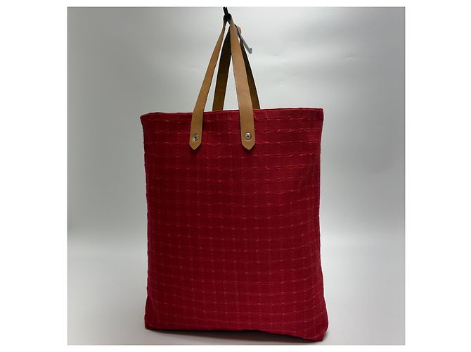 Hermès Amadava Canvas Tote Bag Rot - Ansicht 9