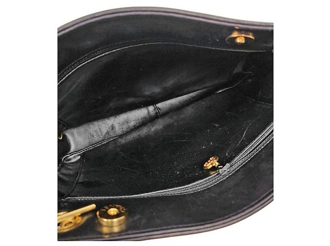 Chanel Borsa a tracolla con catena Big CC nera Nero - vista 10