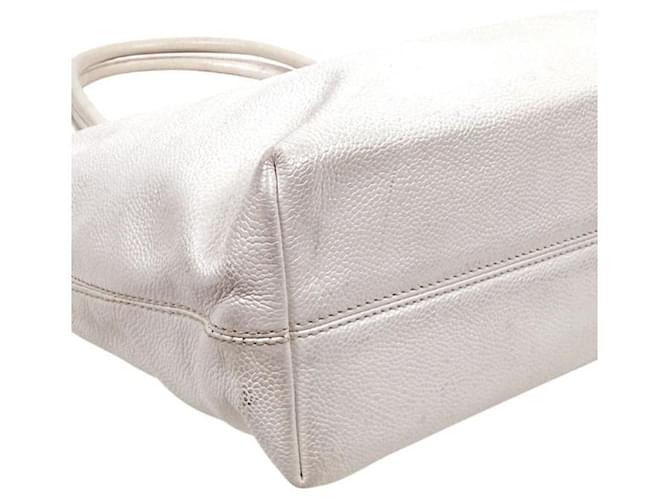 Chanel Borsa a tracolla Big CC Bianco - vista 5