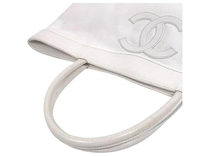 Chanel Borsa a tracolla Big CC Bianco - vista 6