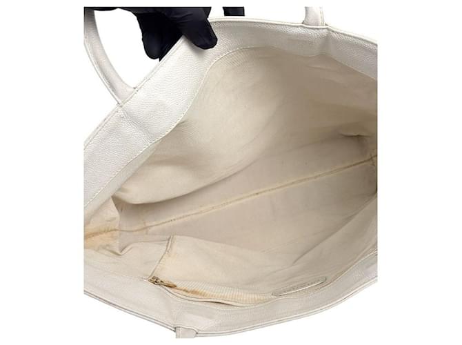 Chanel Borsa a tracolla Big CC Bianco - vista 7
