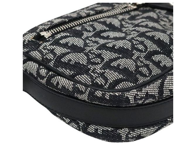 Dior Borsa a tracolla Oblique Canvas con anello a D Multicolore - vista 5
