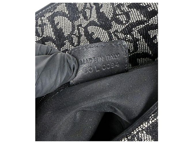 Dior Borsa a tracolla Oblique Canvas con anello a D Multicolore - vista 7