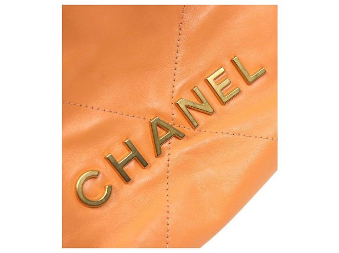 Chanel Mini borsa arancione - vista 10