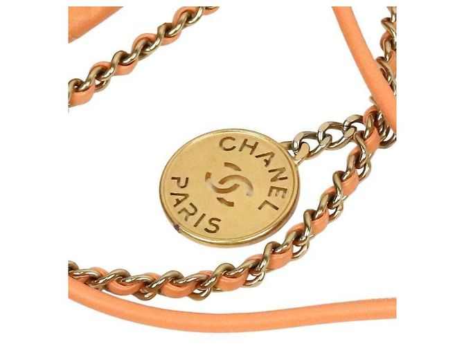 Chanel Mini borsa arancione - vista 11