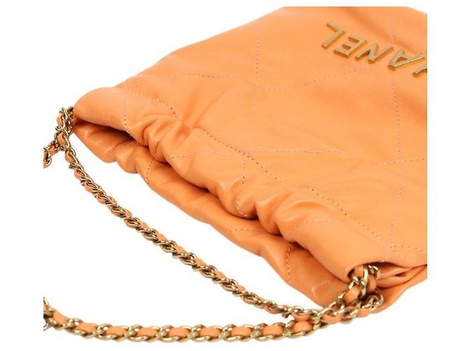 Chanel Mini borsa arancione - vista 5