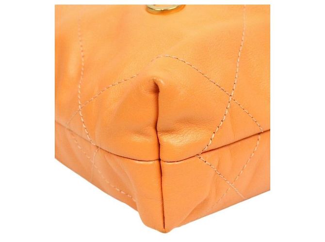 Chanel Mini borsa arancione - vista 7