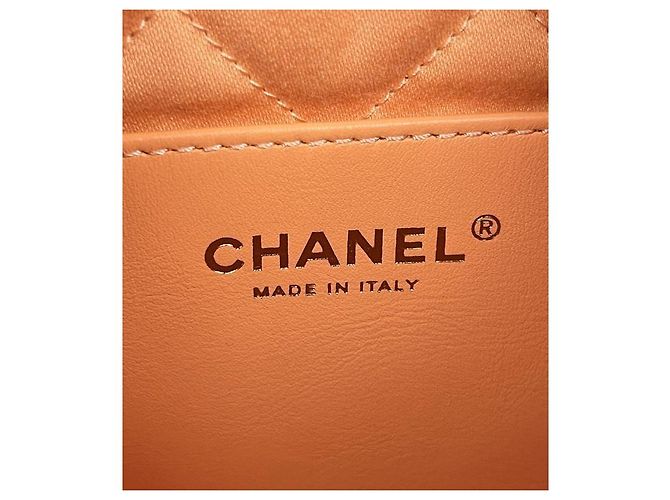 Chanel Mini borsa arancione - vista 8