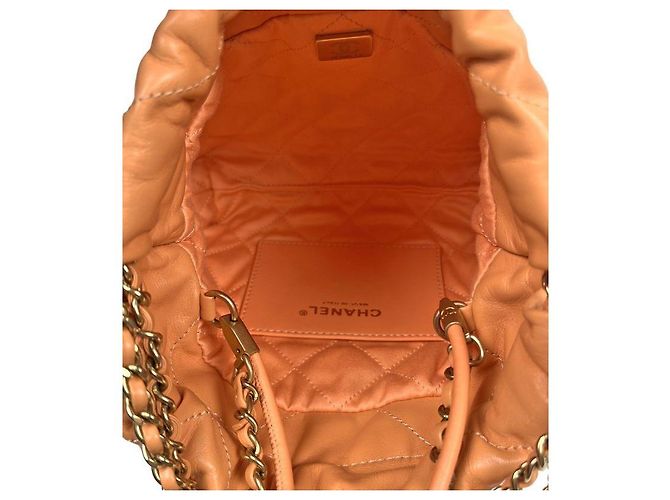 Chanel Mini borsa arancione - vista 9
