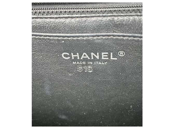 Chanel Borsa a spalla Timeless in vernice nera Nero - vista 12