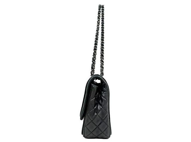 Chanel Borsa a spalla Timeless in vernice nera Nero - vista 2