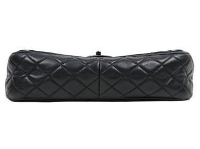 Chanel Borsa a spalla Timeless in vernice nera Nero - vista 4