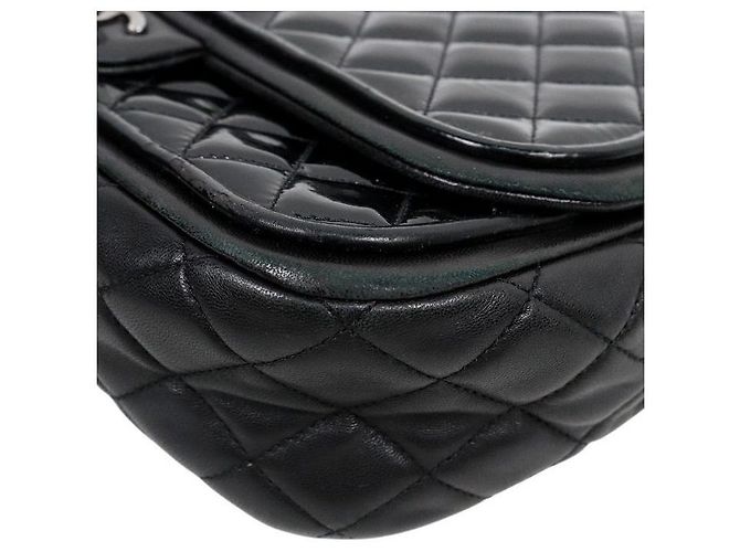 Chanel Borsa a spalla Timeless in vernice nera Nero - vista 5