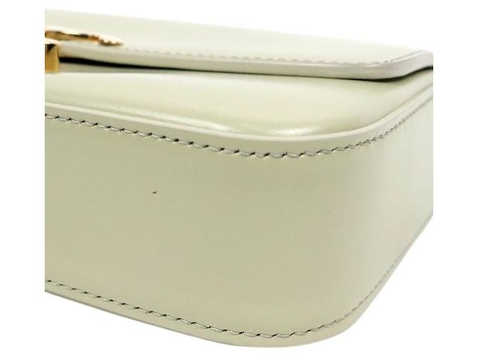 Céline Borsa a tracolla Claude Chain Almond Green Verde - vista 6