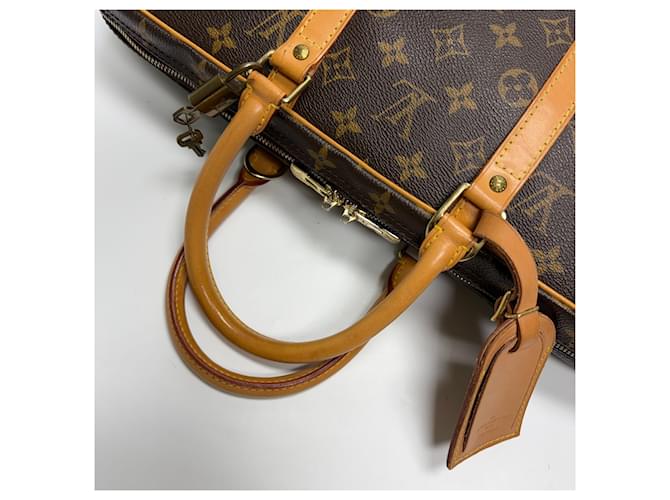 Louis Vuitton Borsetta Documenti Monogram Marrone - vista 11