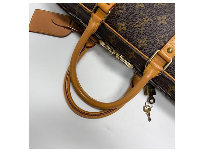 Louis Vuitton Borsetta Documenti Monogram Marrone - vista 13