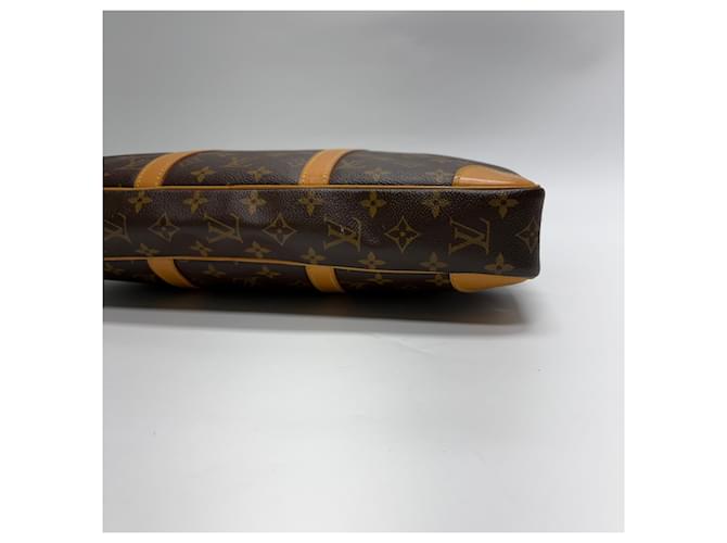 Louis Vuitton Borsetta Documenti Monogram Marrone - vista 15