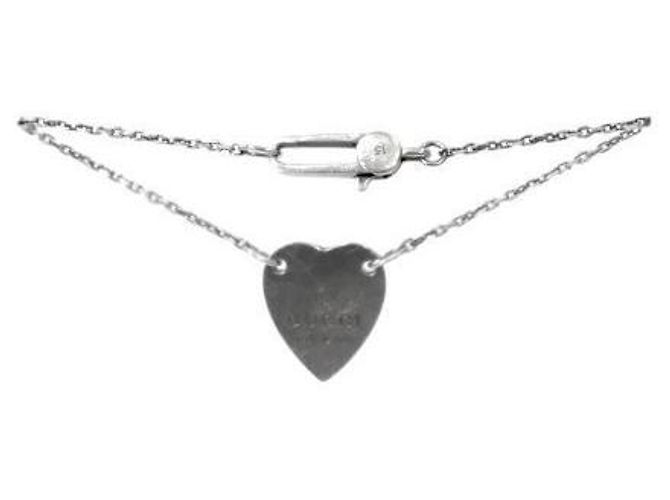 Gucci Bracciale Trademark Heart Silver - vista 3