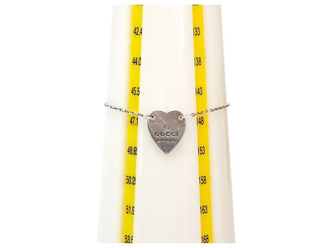 Gucci Bracciale Trademark Heart Silver - vista 5