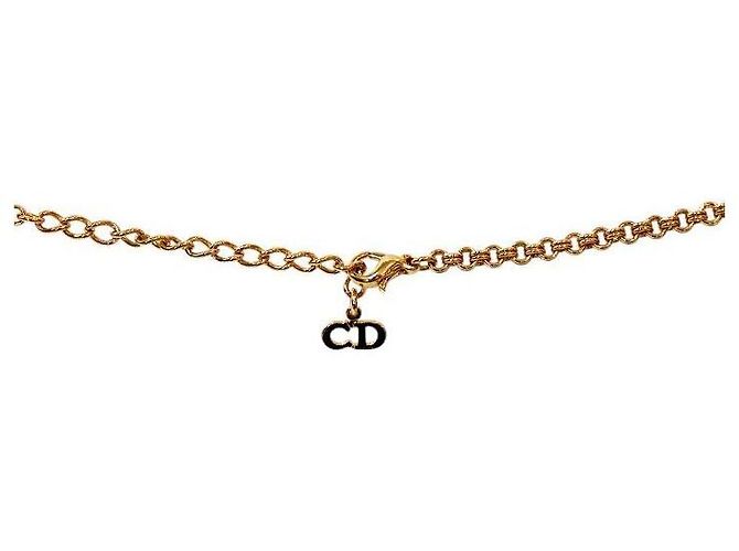 Dior Cubic CD Gold Halskette - Ansicht 3