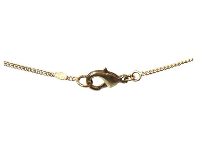 Chanel Collana CC Gold glitterata D'oro - vista 3